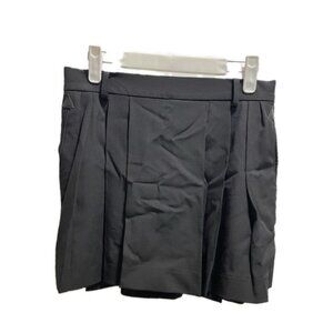Patrizia Pepe black pleated skirt